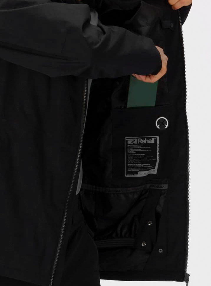 Куртка мужская REHALL BRASKO-R (25/26) Blackout