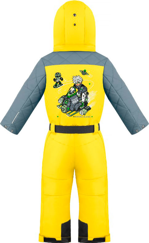 Комбинезон детский POIVRE BLANC W22-0930-BBBY Multico Cyber Yellow