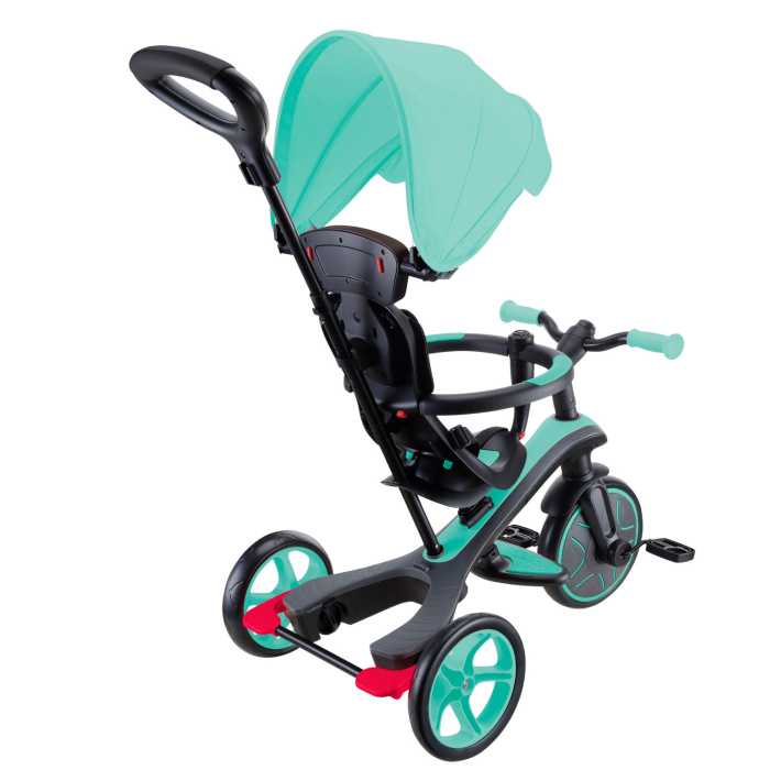 Велосипед-беговел Globber TRIKE EXPLORER 4 в 1 зеленый