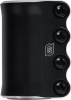 Зажим SKIP HLC 4Blt SCS черный-серебро