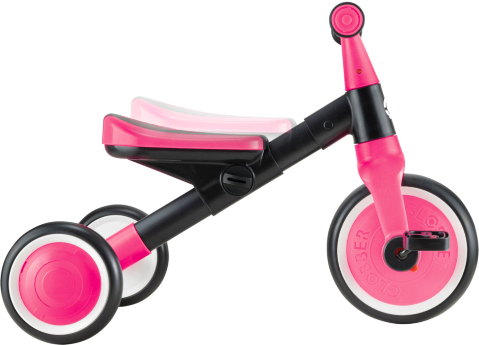 Беговел Globber LEARNING TRIKE 2 в 1 (2024) розовый