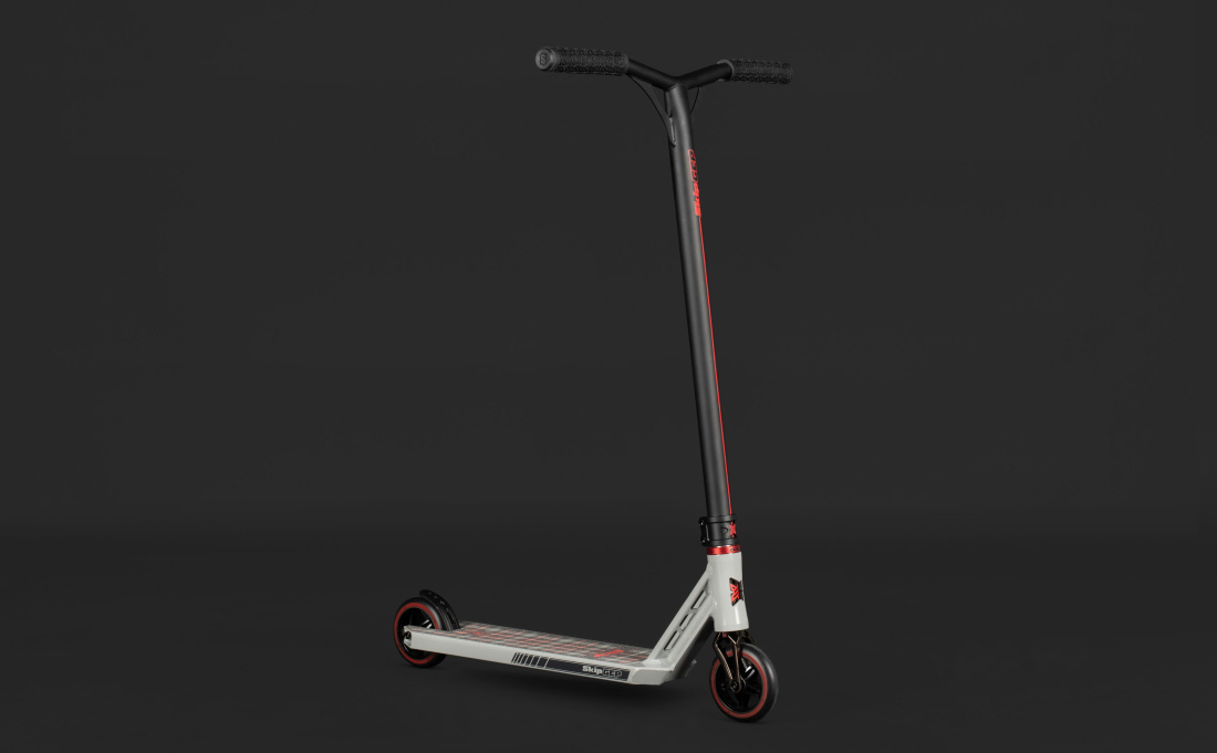 Самокат SKIP X-GEP серый