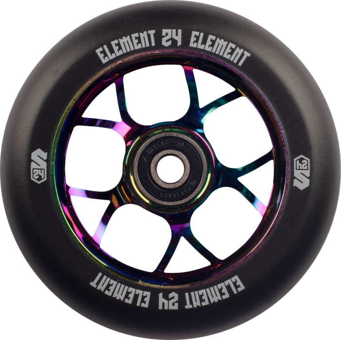 Колесо SKIP WHL12 100x24mm неохром