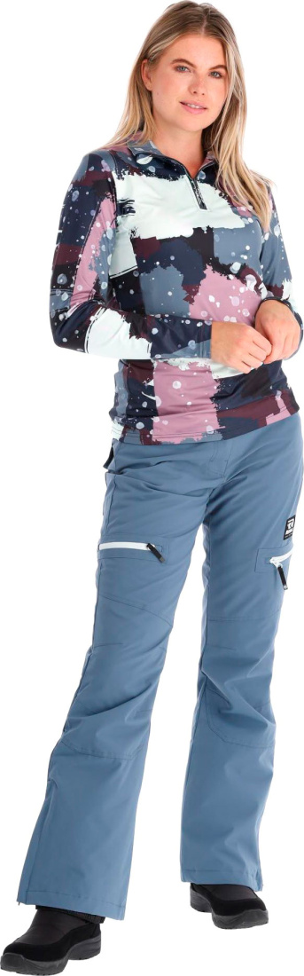 Толстовка женская REHALL KIMI-R (21/22) Camo Abstract Lavender