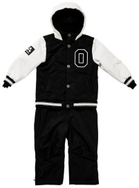 Комбинезон детский ONESKEE ACCLIMATE Black-Off-White