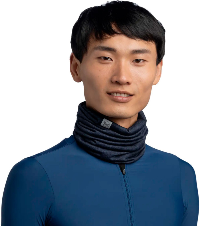 Бандана BUFF LIGHTWEIGHT MERINO WOOL (24/25) Solid Night Blue