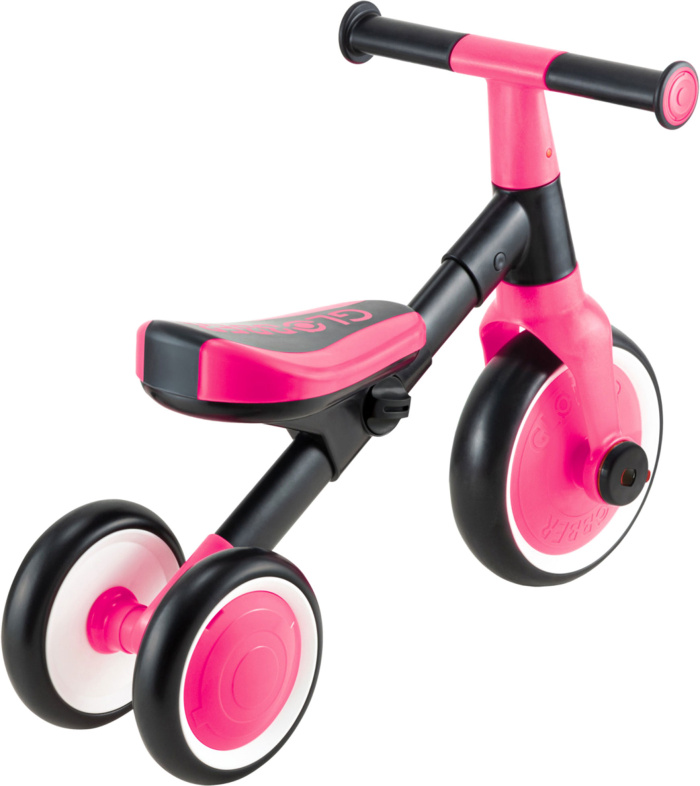 Беговел Globber LEARNING TRIKE 2 в 1 (2024) розовый