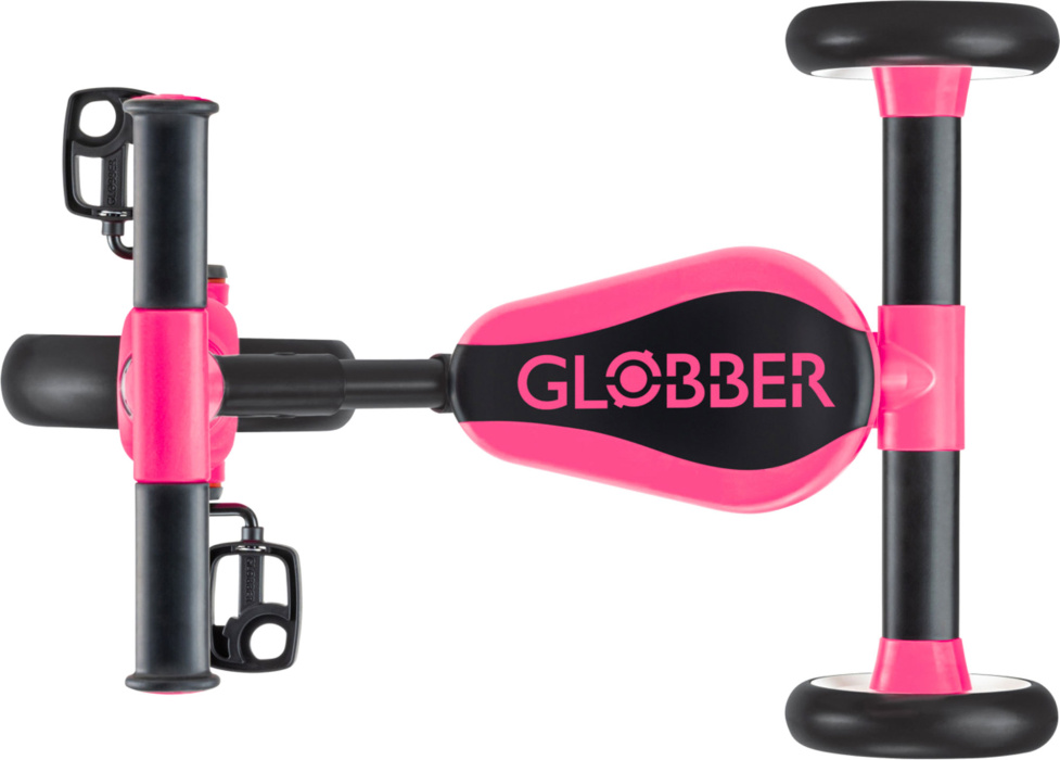 Беговел Globber LEARNING TRIKE 2 в 1 (2024) розовый
