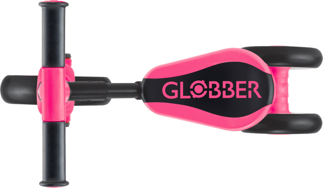 Беговел Globber LEARNING TRIKE 2 в 1 (2024) розовый